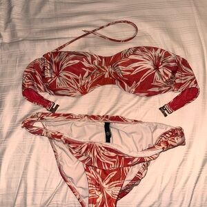 VIX Paula Hermanny Tropical red/orange Bikini Set